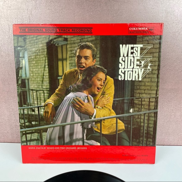 West Side Story Original Soundtrack Vinyl Record Music Natalie Wood Columbia - Picture 2 of 8